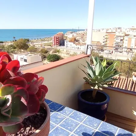 Apartman Calypso, Exclusivo, Comodo, Recien Reformado, Terraza Con Estupendas Vistas Y Grill, Todo Cercano Y La Playa Andando